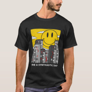 Synthesizer Have A Synthastic Day Analog Dj Gear T-Shirt