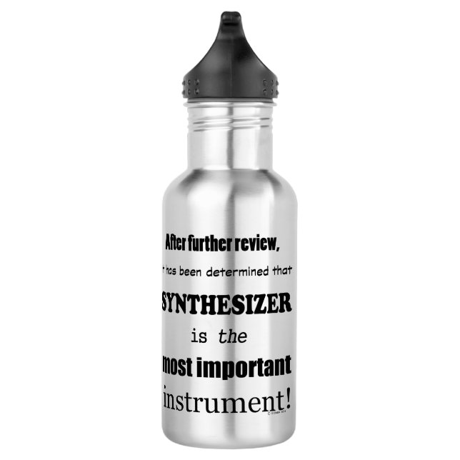 Synthesizer Most Important Instrument 532 Ml Water Bottle (Right)