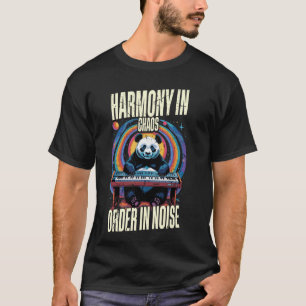 Synthesizer Musician Synth Harmony In Chaos Order  T-Shirt