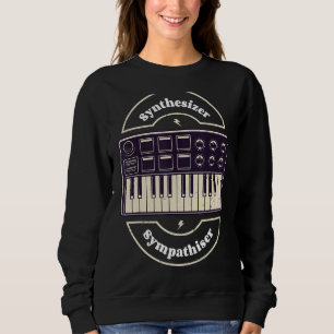 Synthesizer Sympathiser Analogue Synth Modular Syn Sweatshirt