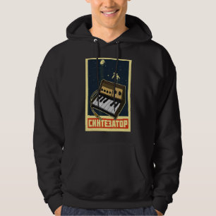 Synthesizer Synth Keyboard Electronic Musicians Mo Hoodie