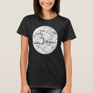 Synthesizer Techno Map T-Shirt