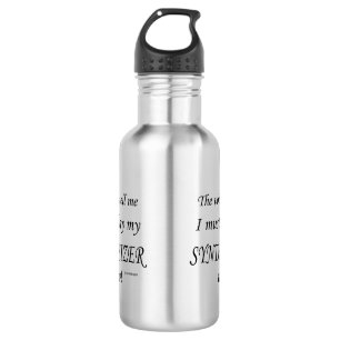 Synthesizer Voices Say Must Play 532 Ml Water Bottle