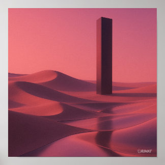 Synthetic Dunes Poster