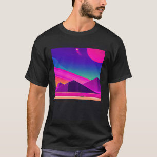 Synthwave outrun retrowave futuresynth sci fi 20 T-Shirt