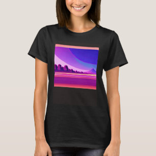 Synthwave outrun retrowave futuresynth sci fi  31 T-Shirt