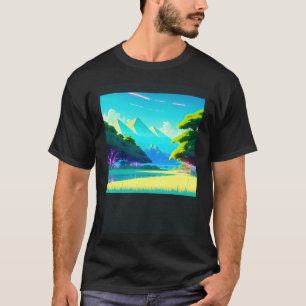 Synthwave outrun retrowave futuresynth sci fi 63 T-Shirt