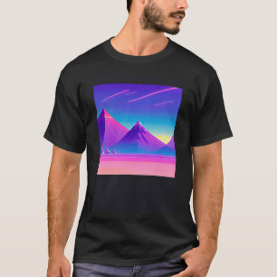 Synthwave outrun retrowave futuresynth sci fi  78 T-Shirt
