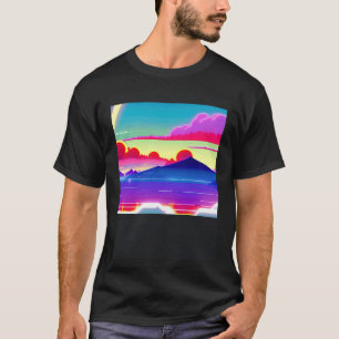 Synthwave outrun retrowave futuresynth sci fi 79 T-Shirt