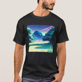 Synthwave outrun retrowave futuresynth sci fi  82 T-Shirt