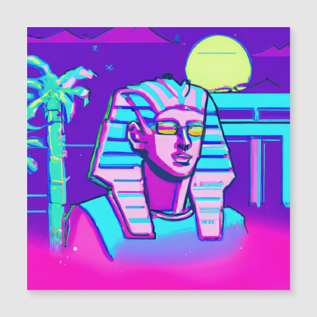 Synthwave Pharaoh (Front)