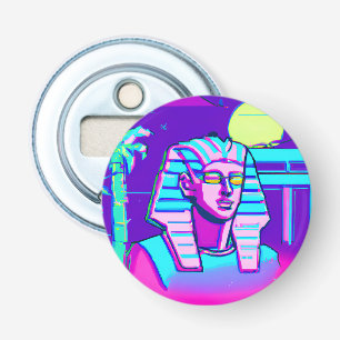 Synthwave Pharaoh Bottle Opener