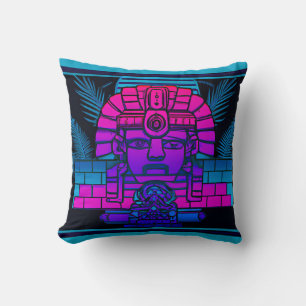 Synthwave Pharaoh Cushion