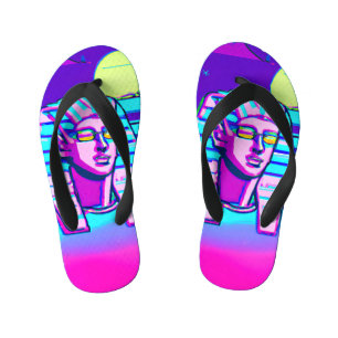 Synthwave Pharaoh Kid's Thongs