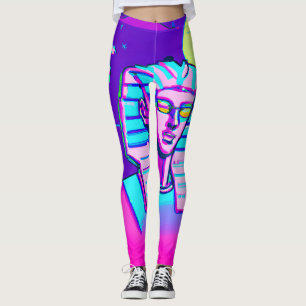Synthwave Pharaoh Leggings