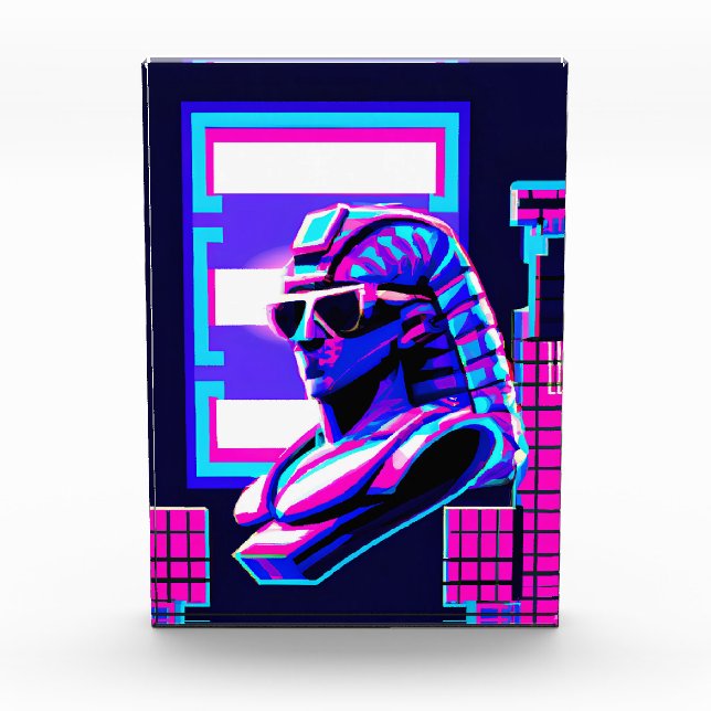Synthwave Pharaoh Photo Block (Front)