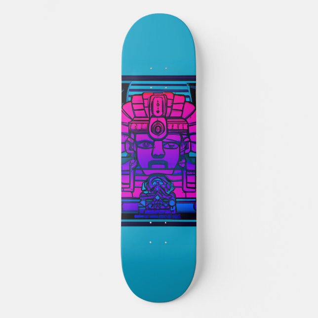 Synthwave Pharaoh Skateboard (Front)