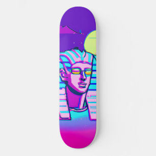 Synthwave Pharaoh Skateboard