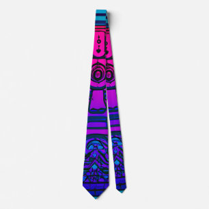 Synthwave Pharaoh Tie