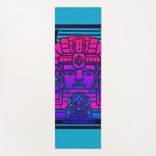 Synthwave Pharaoh Yoga Mat