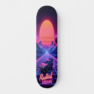 Synthwave Shred Edition 2 Skateboard