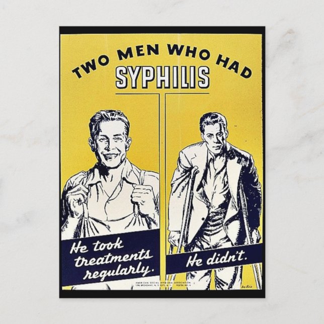 Syphilis Postcard (Front)