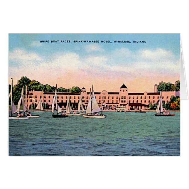 Syracuse, Indiana Spink Hotel on Lake Wawasee (Front Horizontal)