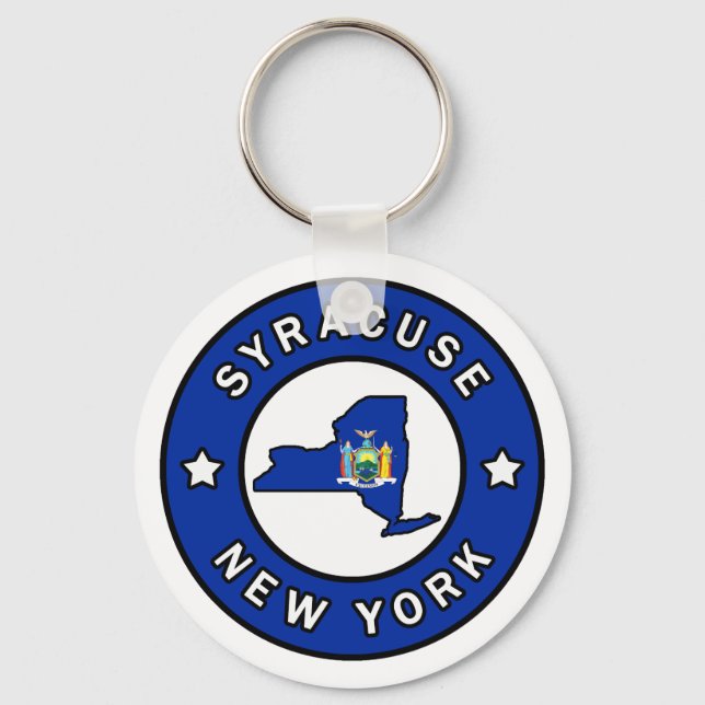 Syracuse New York Key Ring (Front)