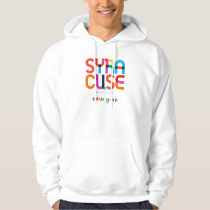 Syracuse New York Mid Century, Pop Art, Hoodie