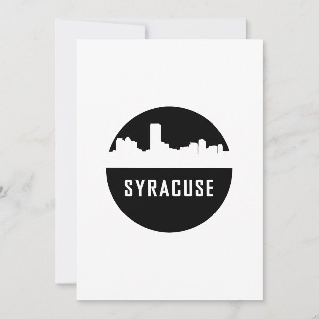 Syracuse Thank You Card (Front)