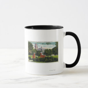 Syracuse U Campus View Showing Lyman Hall Mug