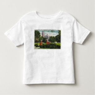 Syracuse U Campus View Showing Lyman Hall Toddler T-Shirt