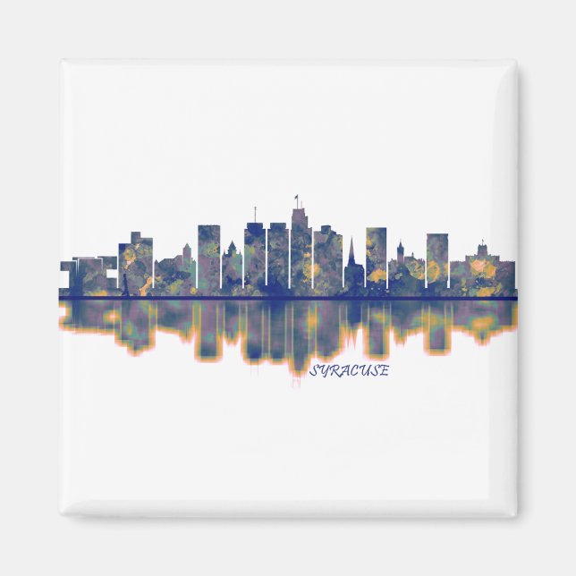 Syracuse USA Skyline Magnet (Front)