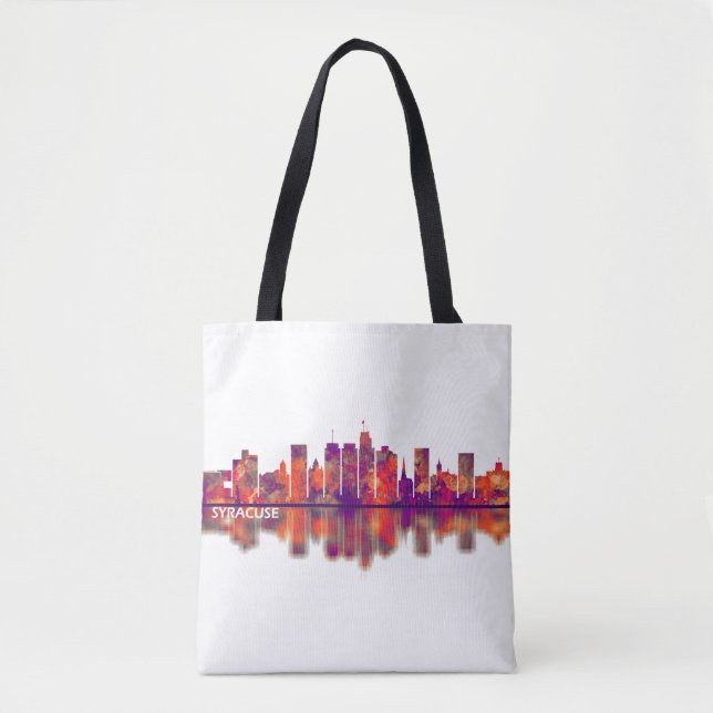 Syracuse USA Skyline Tote Bag (Front)