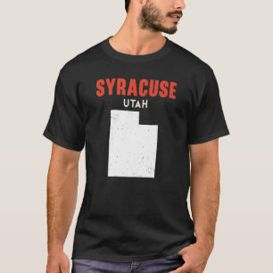 Syracuse Utah USA State America Travel Utahan T-Shirt