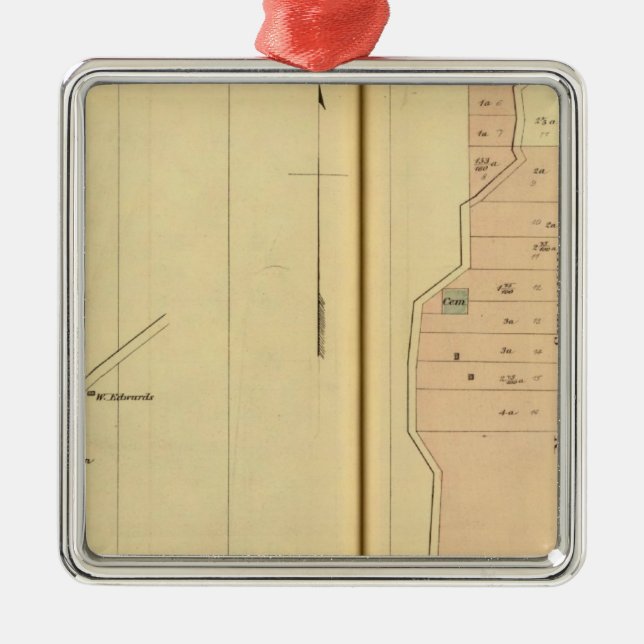 Syracuse with Carletonville Metal Tree Decoration (Front)