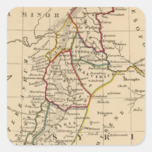 Syria 2 square sticker