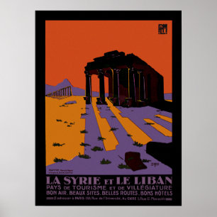 Syria and Lebanon Poster