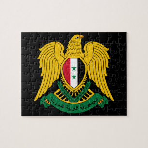 syria coat of arms jigsaw puzzle