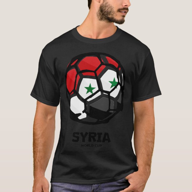 Syria Country Flag T-Shirt (Front)