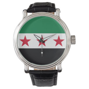 Syria country revolution new flag symbol watch