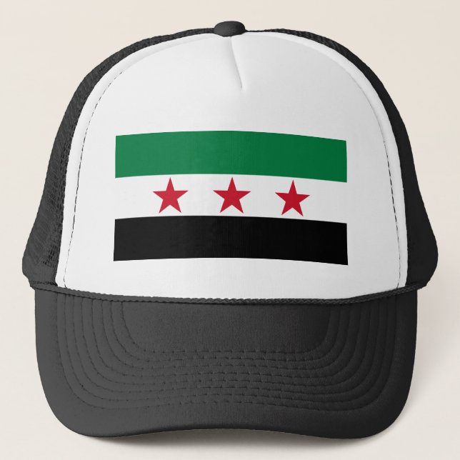 Syria Flag (1932) Trucker Hat (Front)