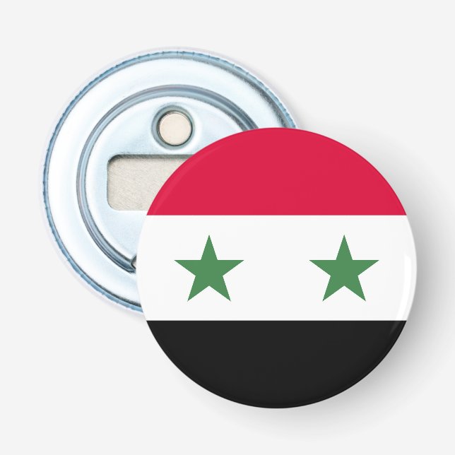 Syria flag bottle opener (Front)
