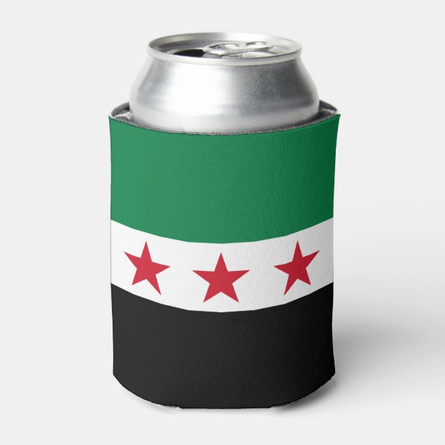 Syria Flag Can Cooler (Can Front)