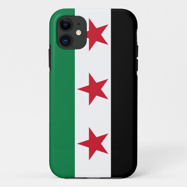 Syria Flag Case-Mate iPhone Case (Back)