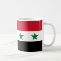 Syria Flag Ceramic Coffee Mug