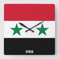 Syria Flag Dazzling Patriotic