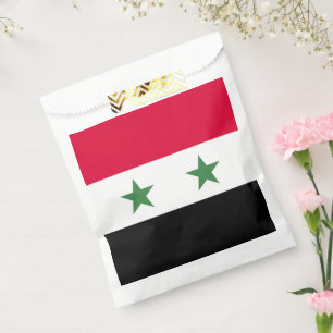 Syria flag favour bag
