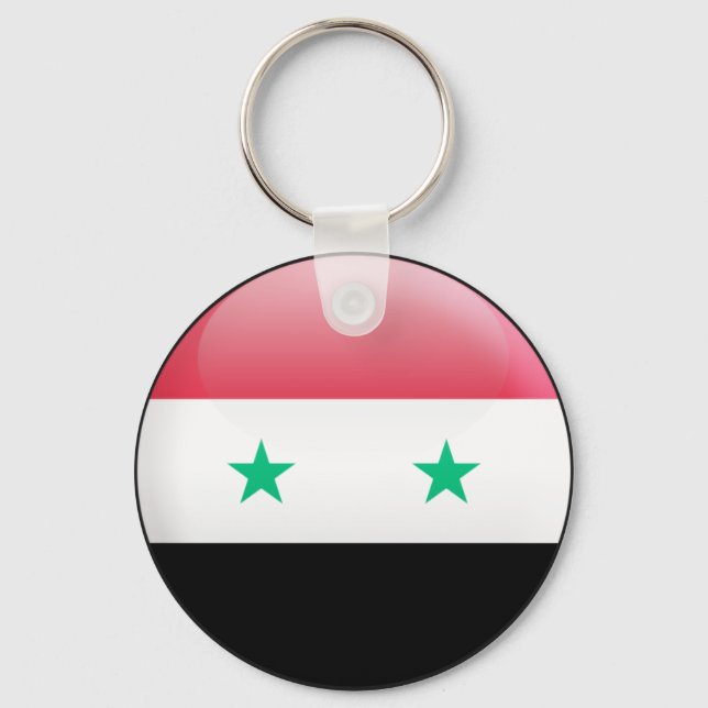 Syria Flag Key Ring (Front)