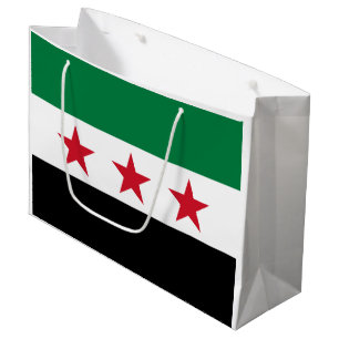 Syria Flag Large Gift Bag